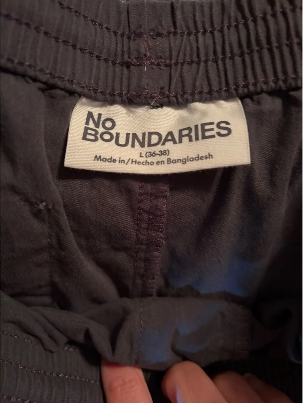 No Boundaries Men's Cargo Shorts Size L (36-38)